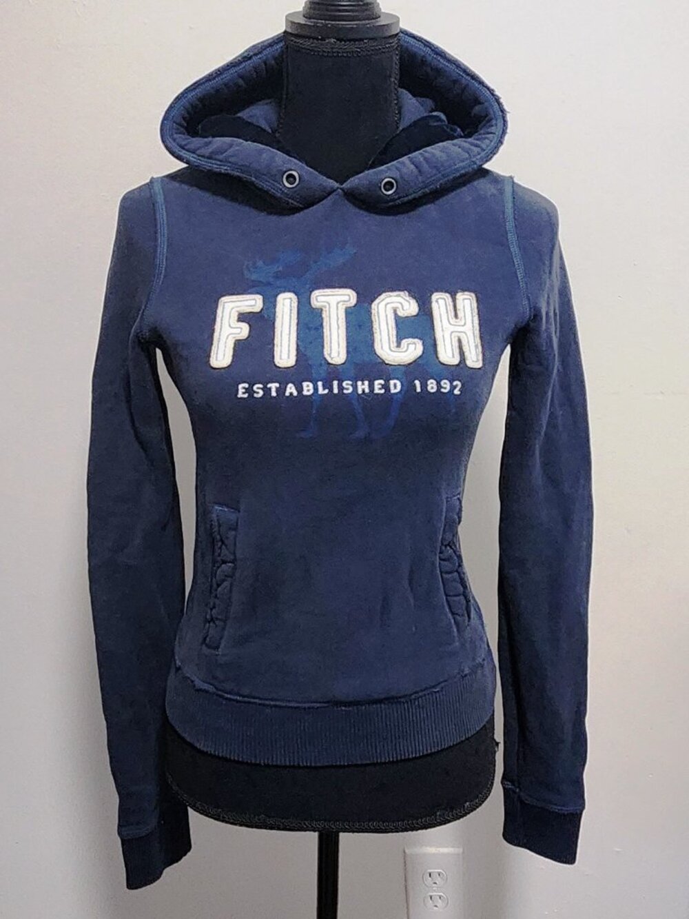 AF Abercrombie & Fitch Women's Vintage Pull over Hoodie S